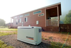 off-grid living with generator