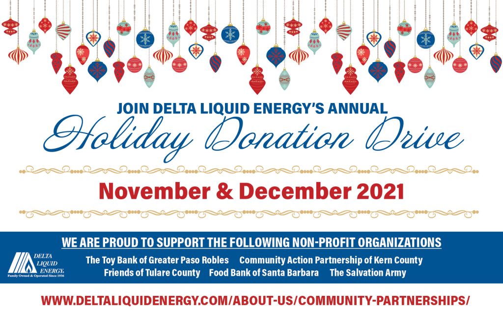 DLE Holiday Donation Drive 2021